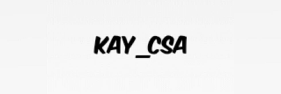 Kay_csa's profile banner image