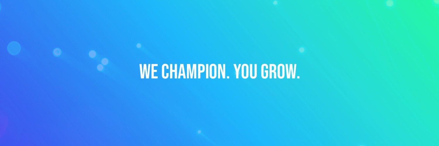 Champion Communications: We Champion. You Grow. banner