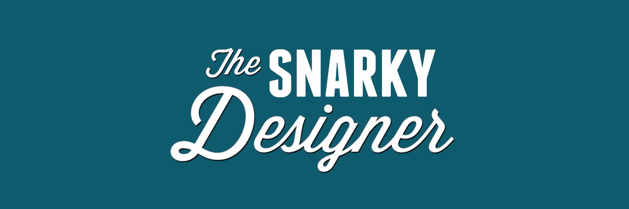 DesignerSnark's profile banner image