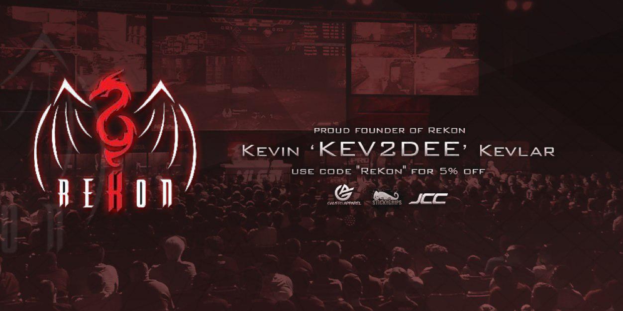 The Kev in Kevlar banner