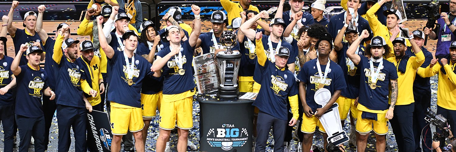 Michigan Men's Basketball's banner