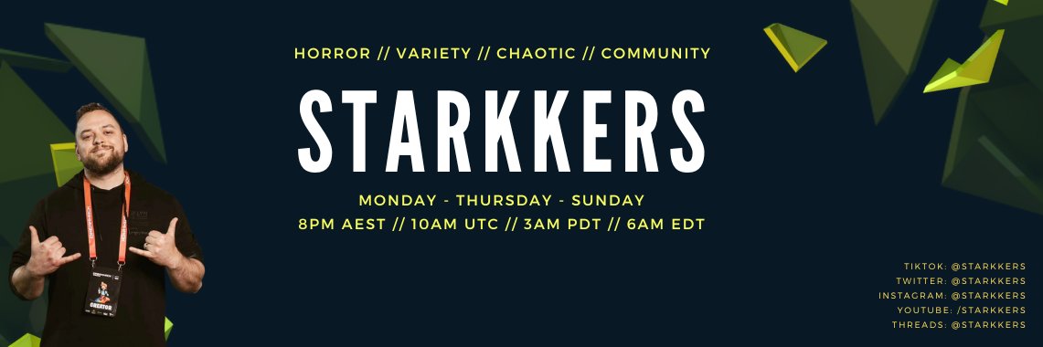 Starkkers 🔜 AVCON banner