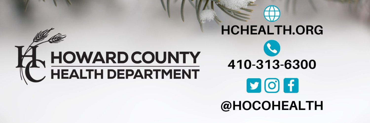 Howard County Health Department banner