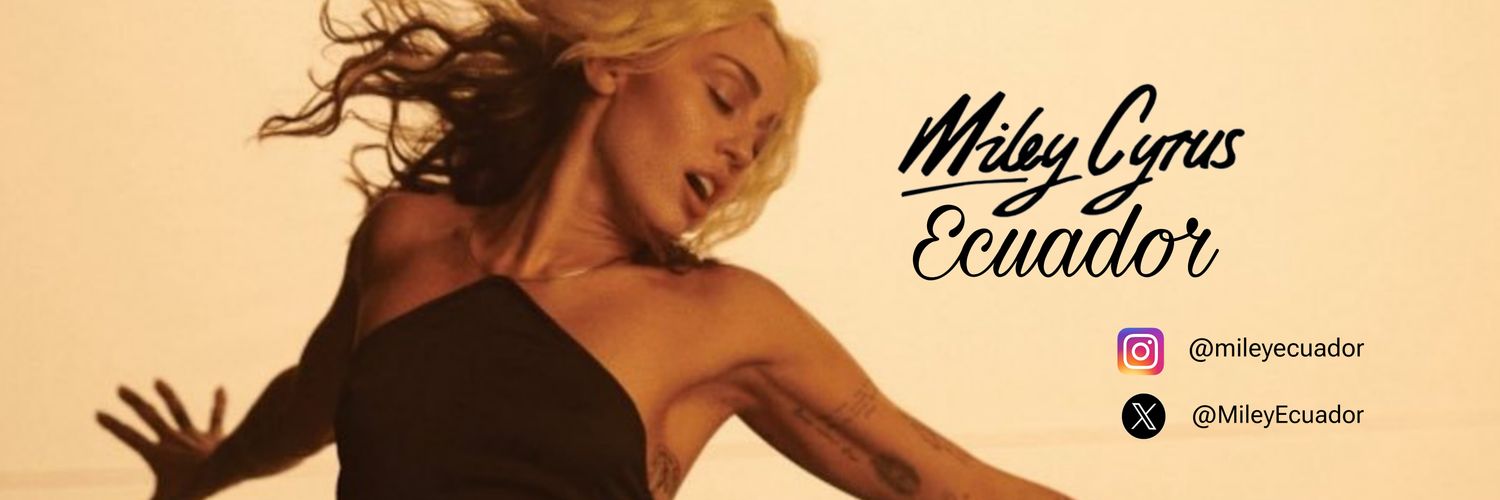 MileyEcuador's profile banner image