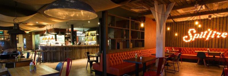 Spitfire Barbecue banner