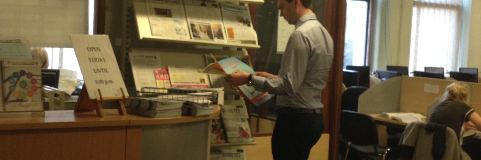 St Vincent's Healthcare Group Libraries banner