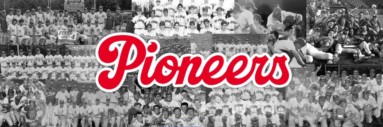 Saint John's HS Pioneers Baseball banner