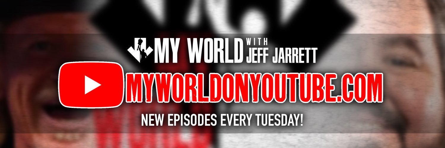 My World with Jeff Jarrett's banner