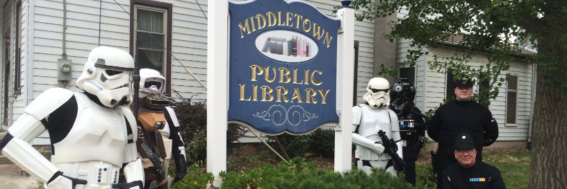 Middletown Library banner