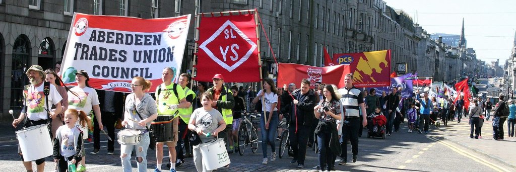Aberdeen TUC banner