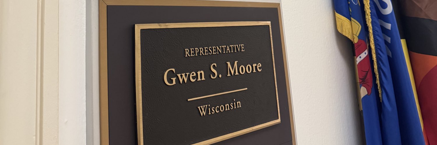 Rep. Gwen Moore banner