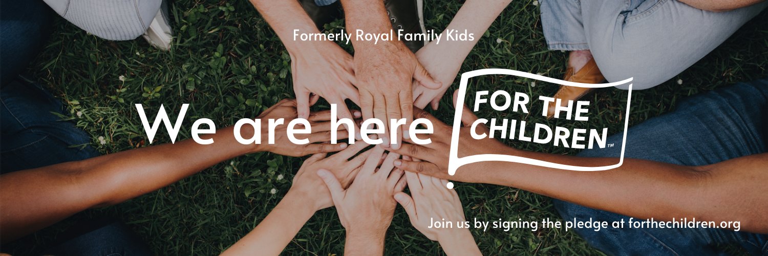 For The Children 🚩 banner