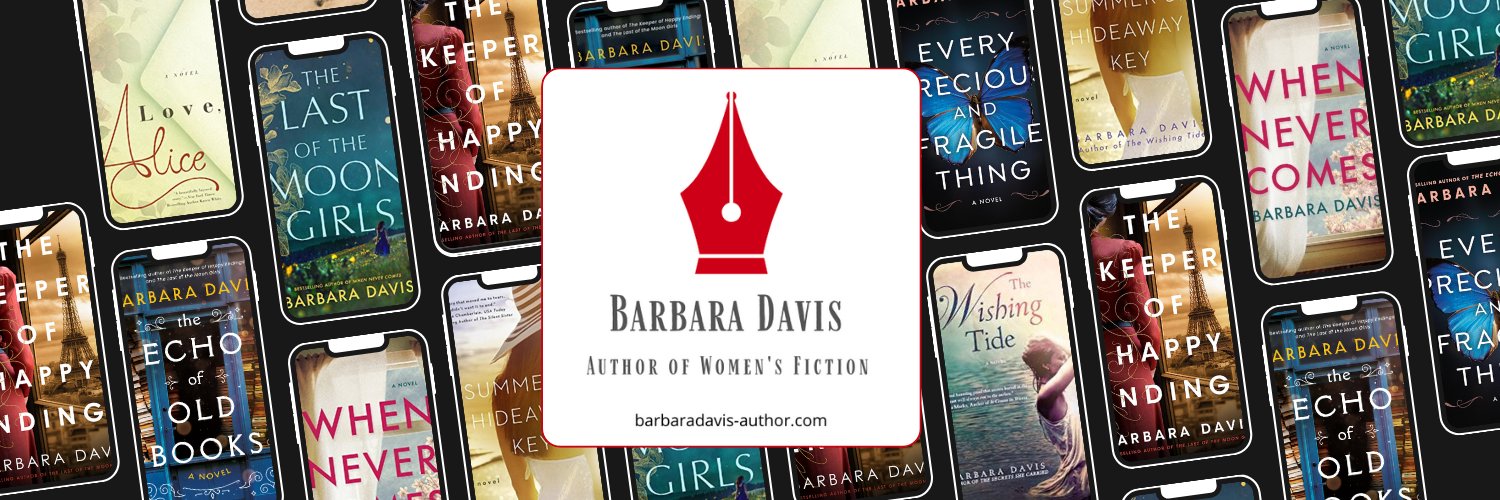 Barbara Davis, author 🪷🐝🪷's banner