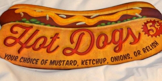 Hot Dog banner