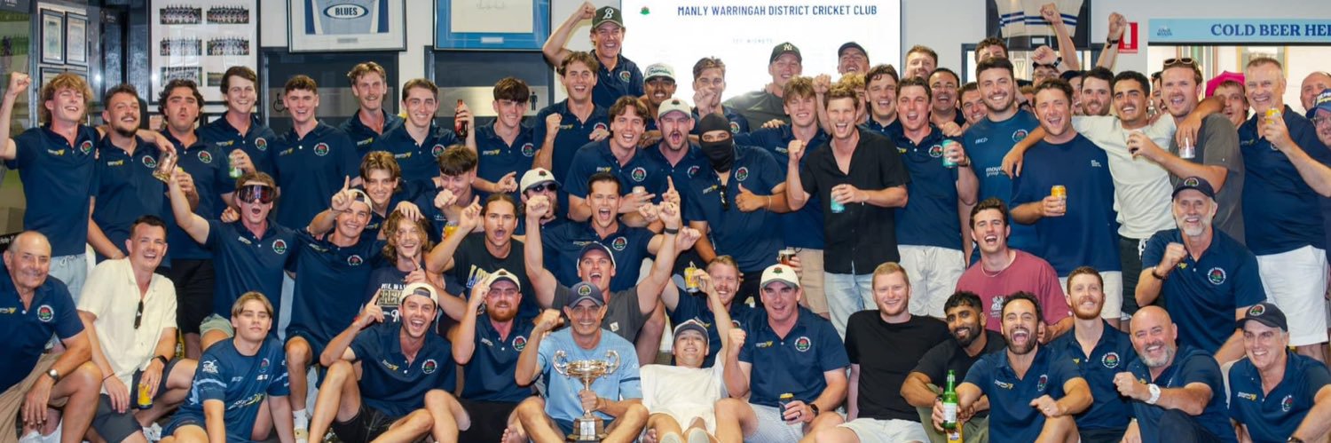 Manly Cricket banner