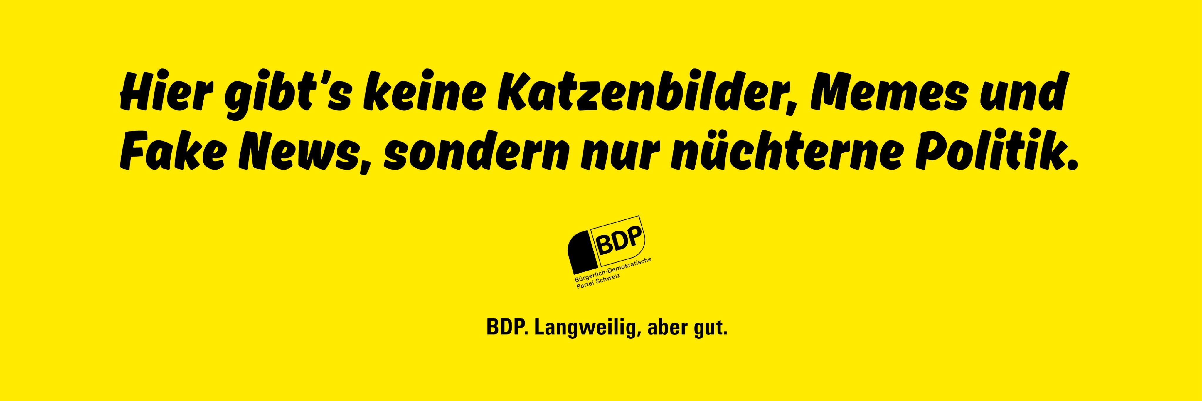 BDP Schweiz banner