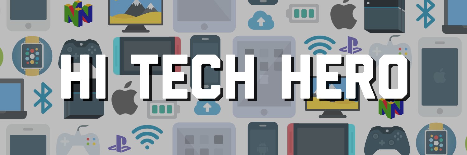 HiTechHero's profile banner image