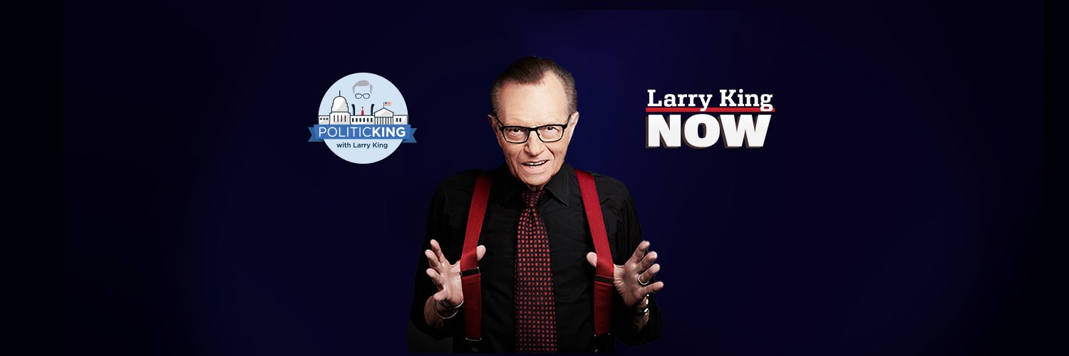 Larry King banner