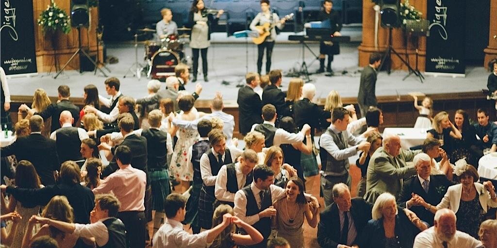Jiggered Ceilidh Band banner