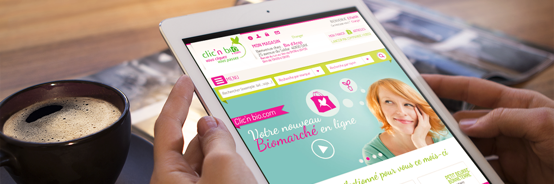 Clic'n Bio banner
