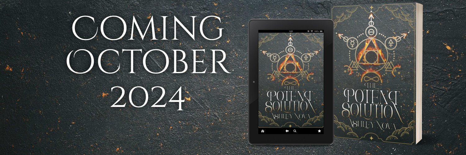 Dr Ashley Nova - THE POTENT SOLUTION out 16/10/24 banner
