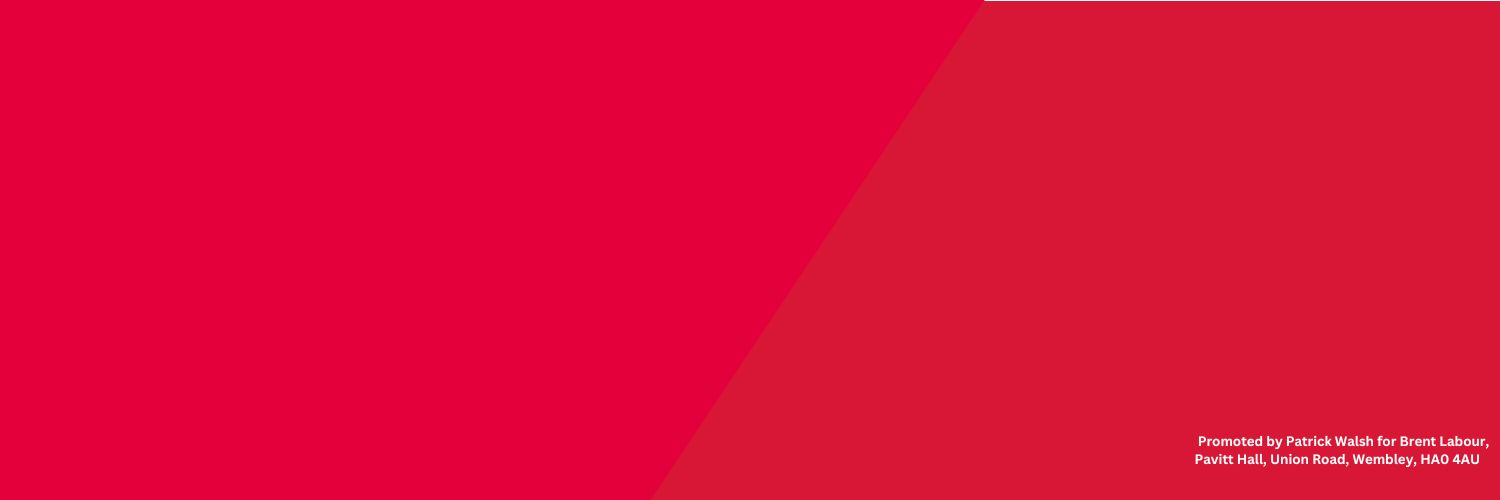 Brent Labour's banner