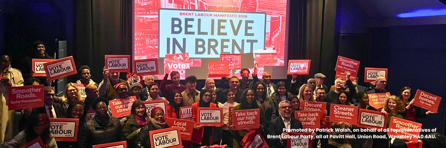 Brent Labour banner