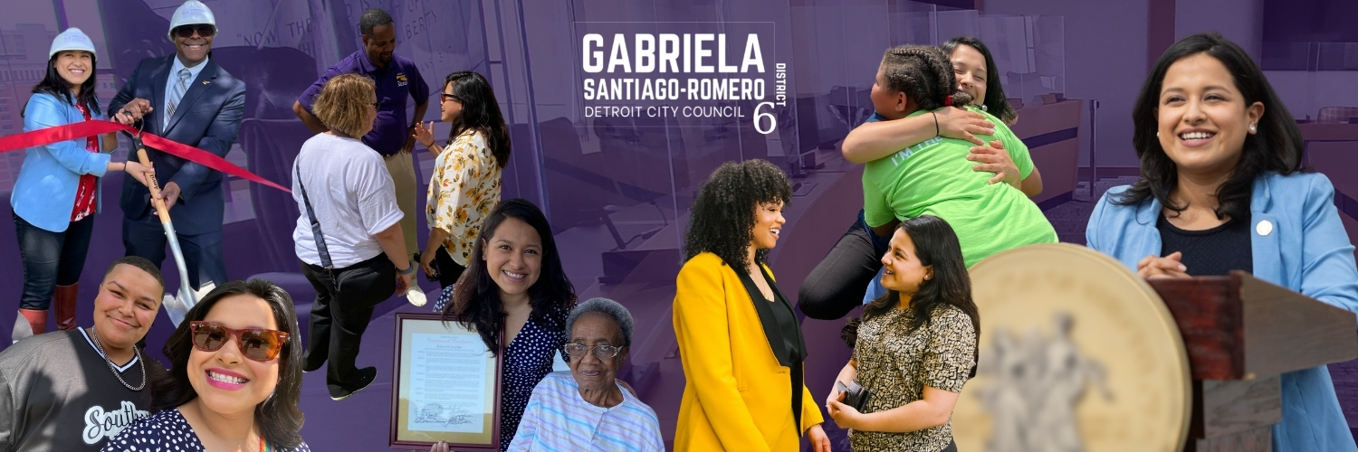 Gabriela Santiago-Romero's banner