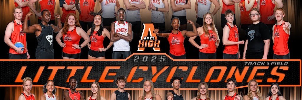Ames Track & Field banner