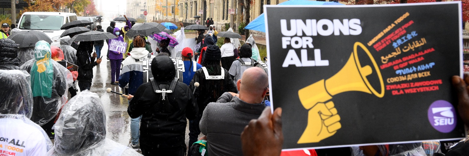 SEIU Wisconsin banner