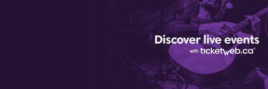TicketWeb Canada 🎸 banner