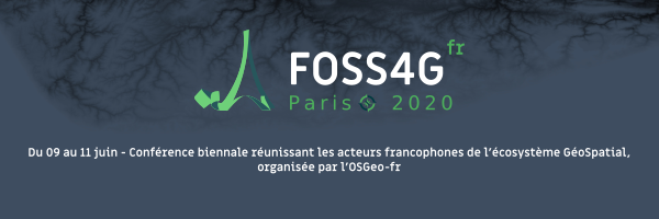 FOSS4G-FR 2020 banner