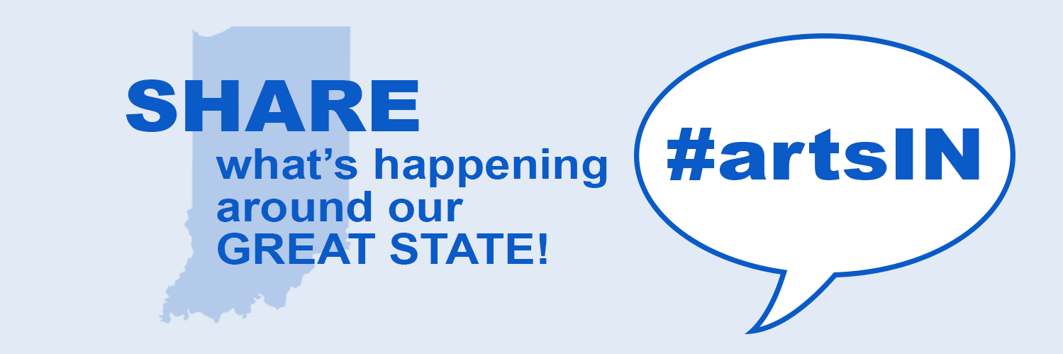 Indiana Arts Comm. banner