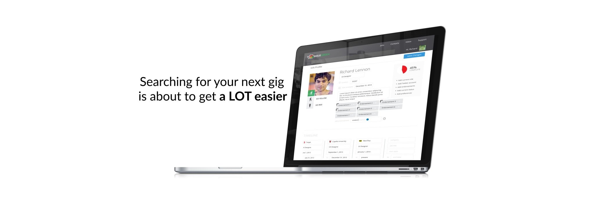 ToggleGreen banner