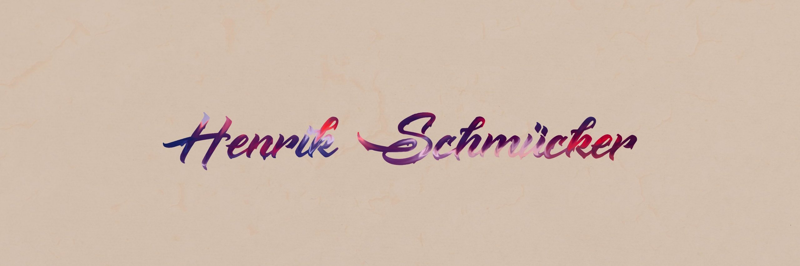 Henrik Schmücker banner