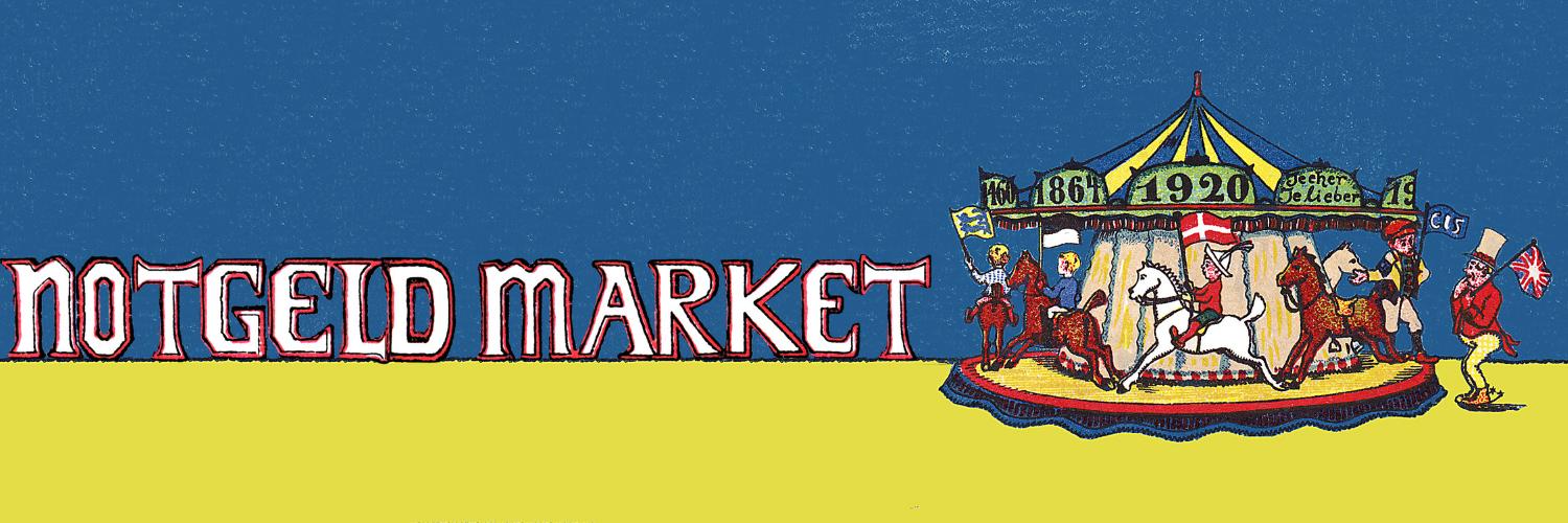 Notgeld Market banner