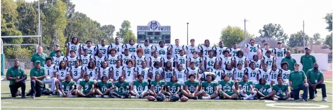 Cordova Wolfpack Football banner