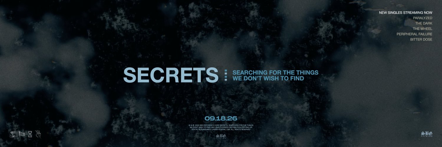 SECRETSofficial's profile banner image
