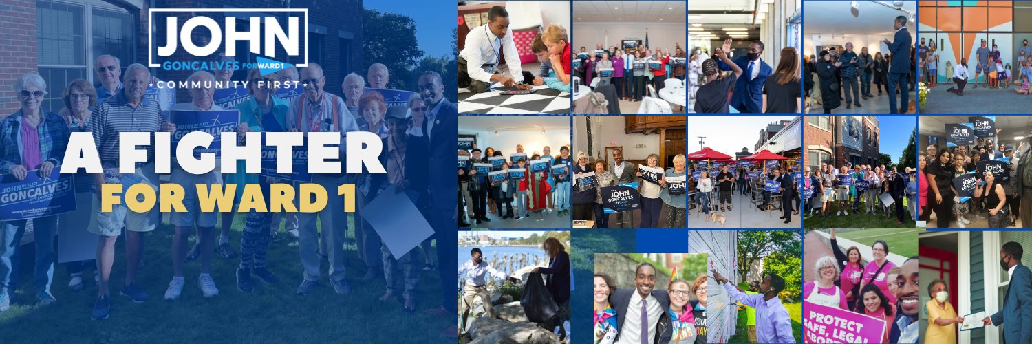 Councilman John Goncalves banner