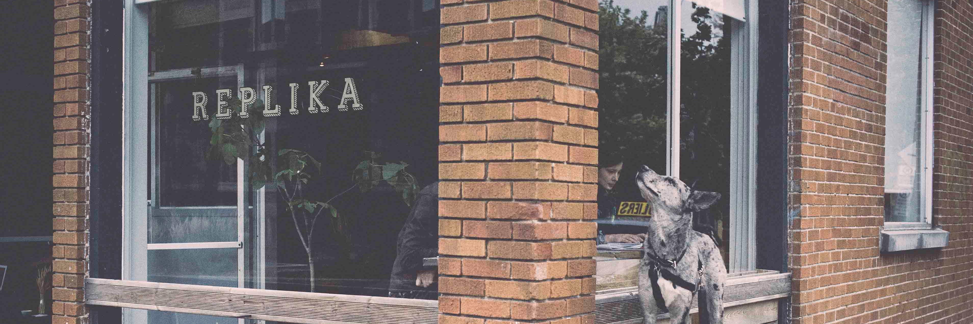 Café Replika banner
