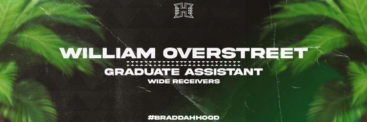 William Overstreet✖️ banner