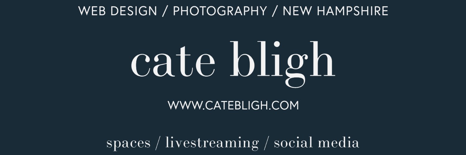 cate bligh's banner