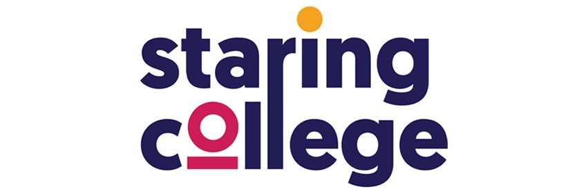 Staring College banner