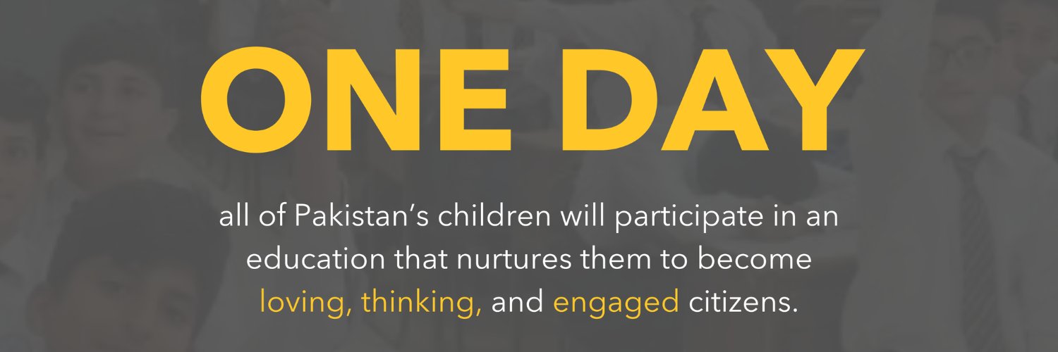 Teach For Pakistan banner