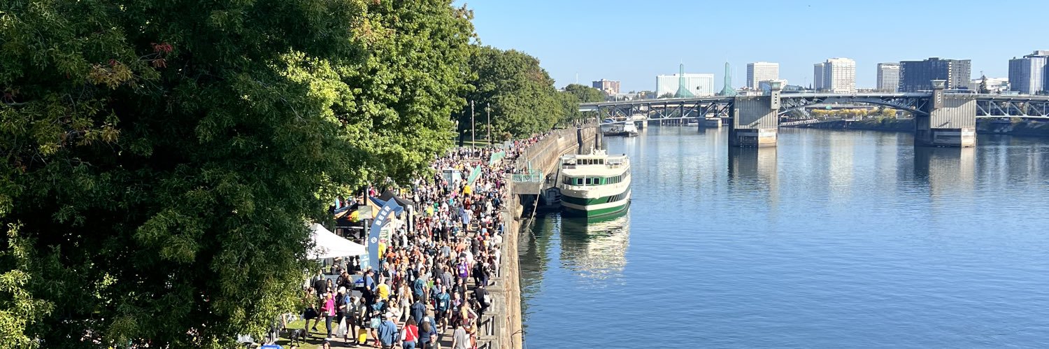 Portland Marathon banner