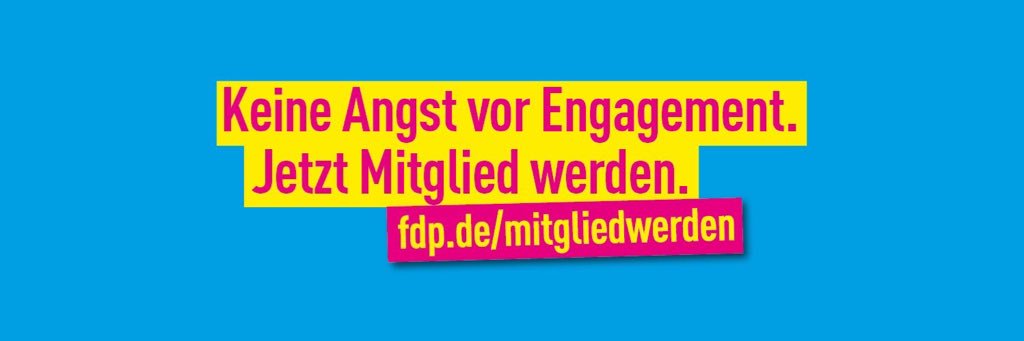 FDP Berlin Mitte banner