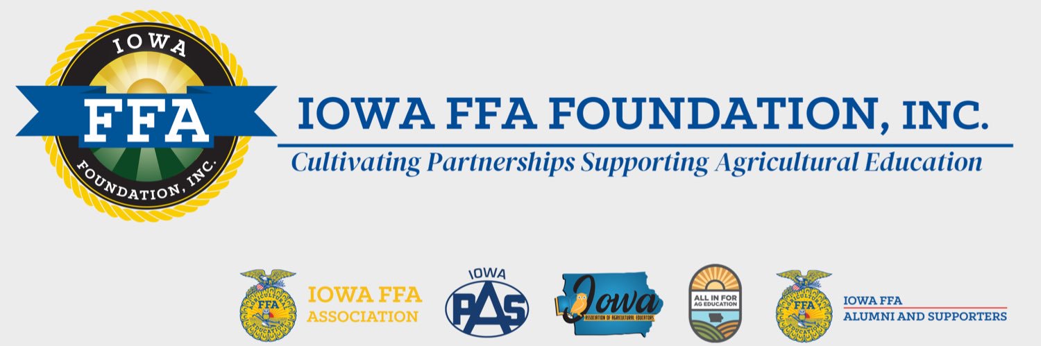 Iowa FFA Foundation banner