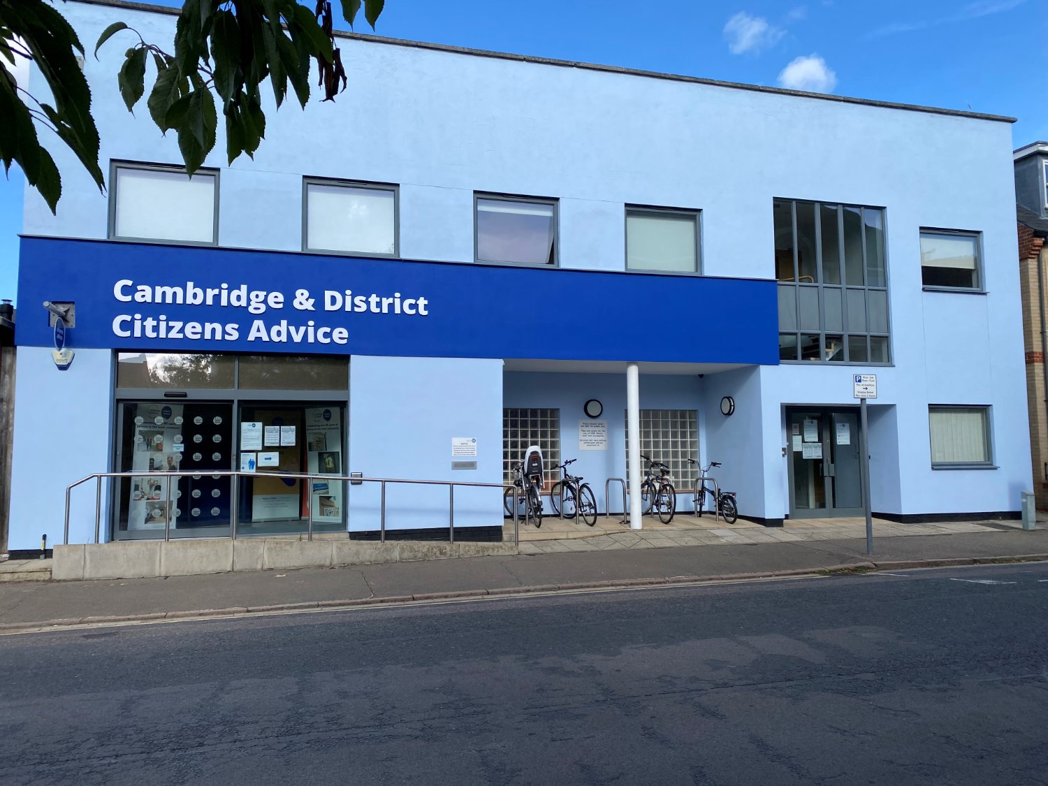 Citizens Advice Cambridge & District's banner