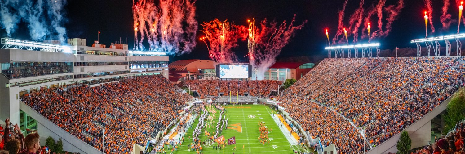 Virginia Tech Football's banner
