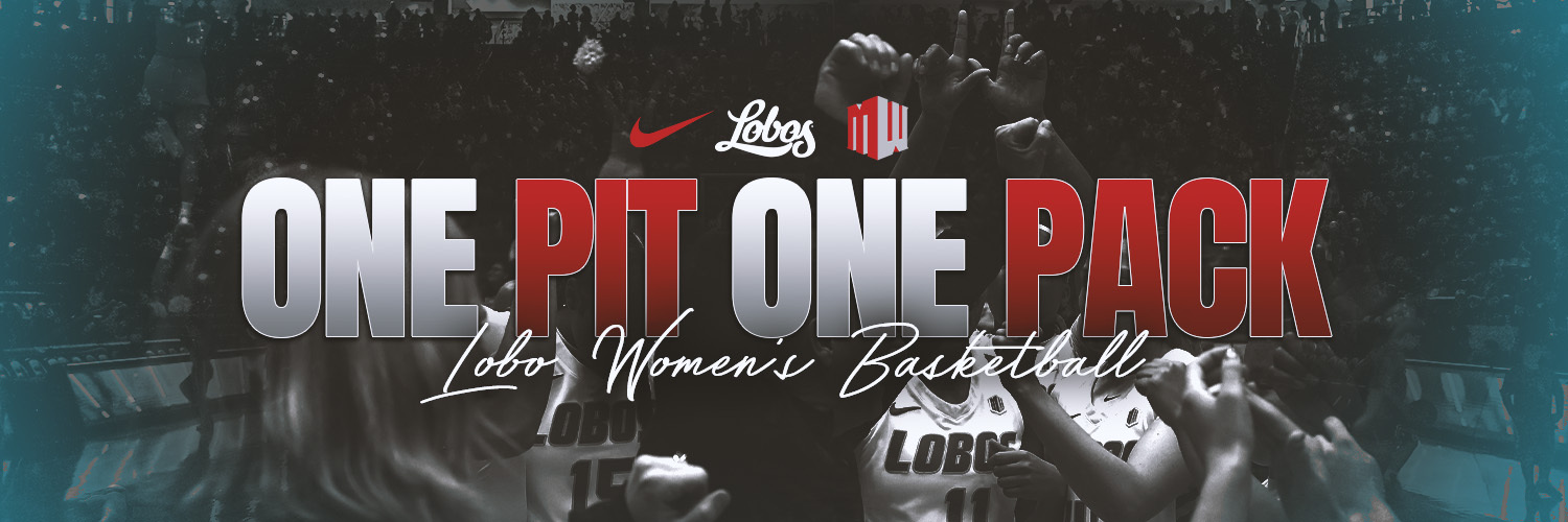 Lobo Women's Basketball's banner